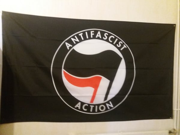 Image of drapeau Antifascist Action