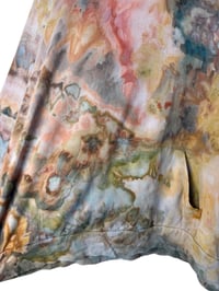 Image 7 of ♻️ UPCYCLED XL Lightweight Hoodie Tee in Mojave Ice Dye