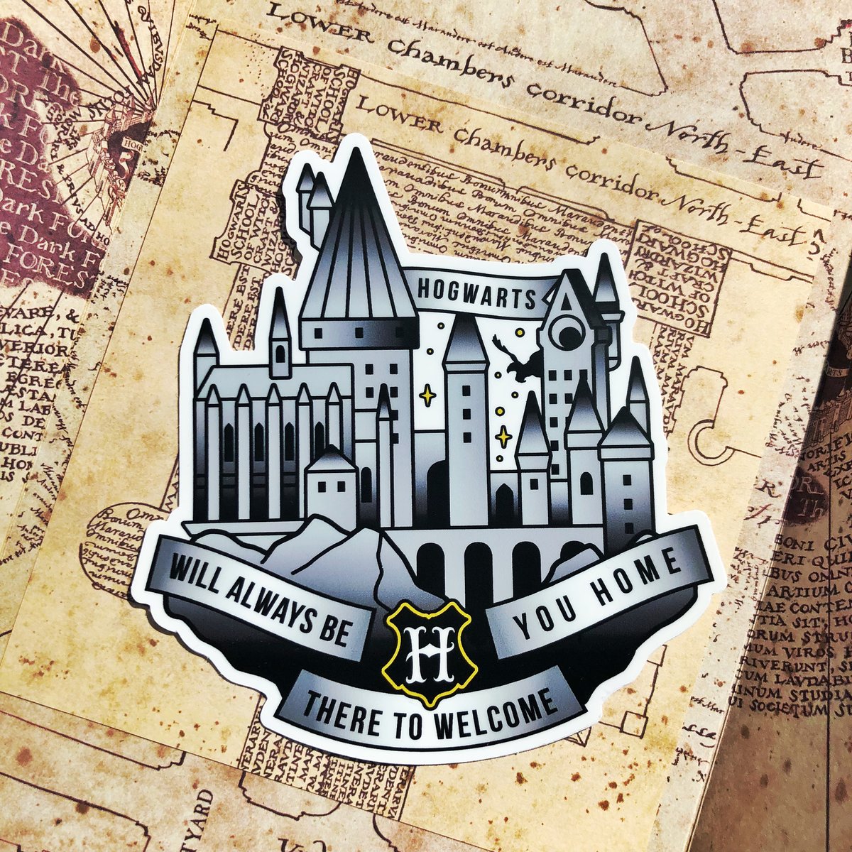 Image of School of Witchcraft and Wizardry Sticker