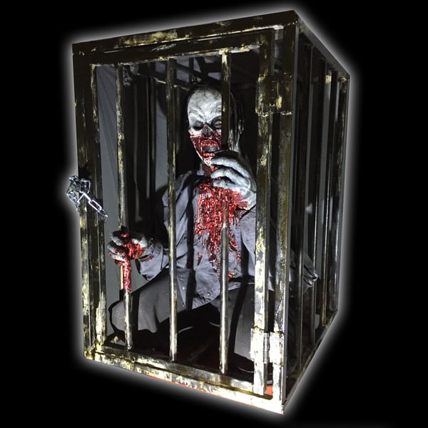 Image of Caged Zombie