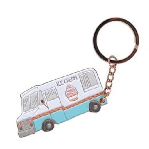 Image of Misses Softee Ice Cream Truck Keychain