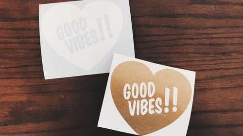 Image of Good Vibes Heart
