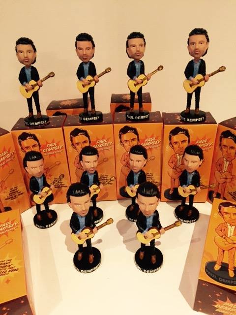 Image of Paul Dempsey bobblehead limited edition. 