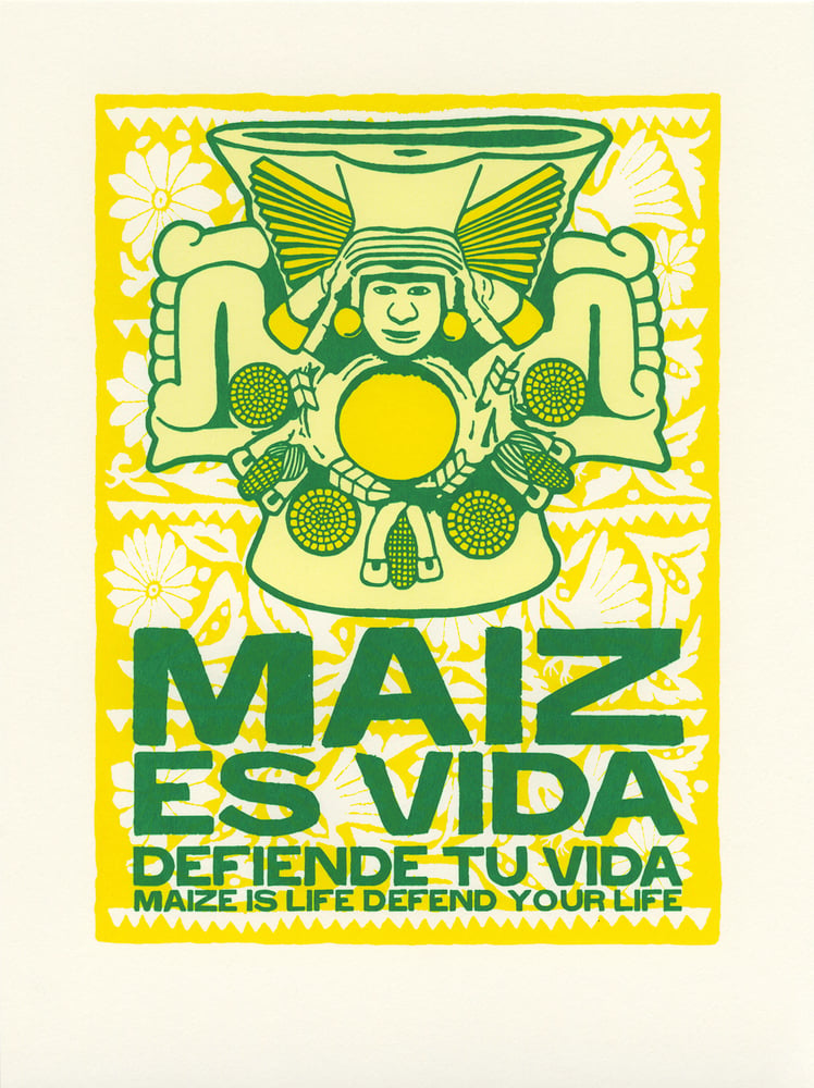 Image of Xilonen- Maiz es Vida (Small print, 2018)