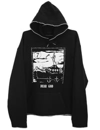 Image 1 of DEAR GOD HOODIE - BLACK