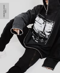 Image 2 of DEAR GOD HOODIE - BLACK