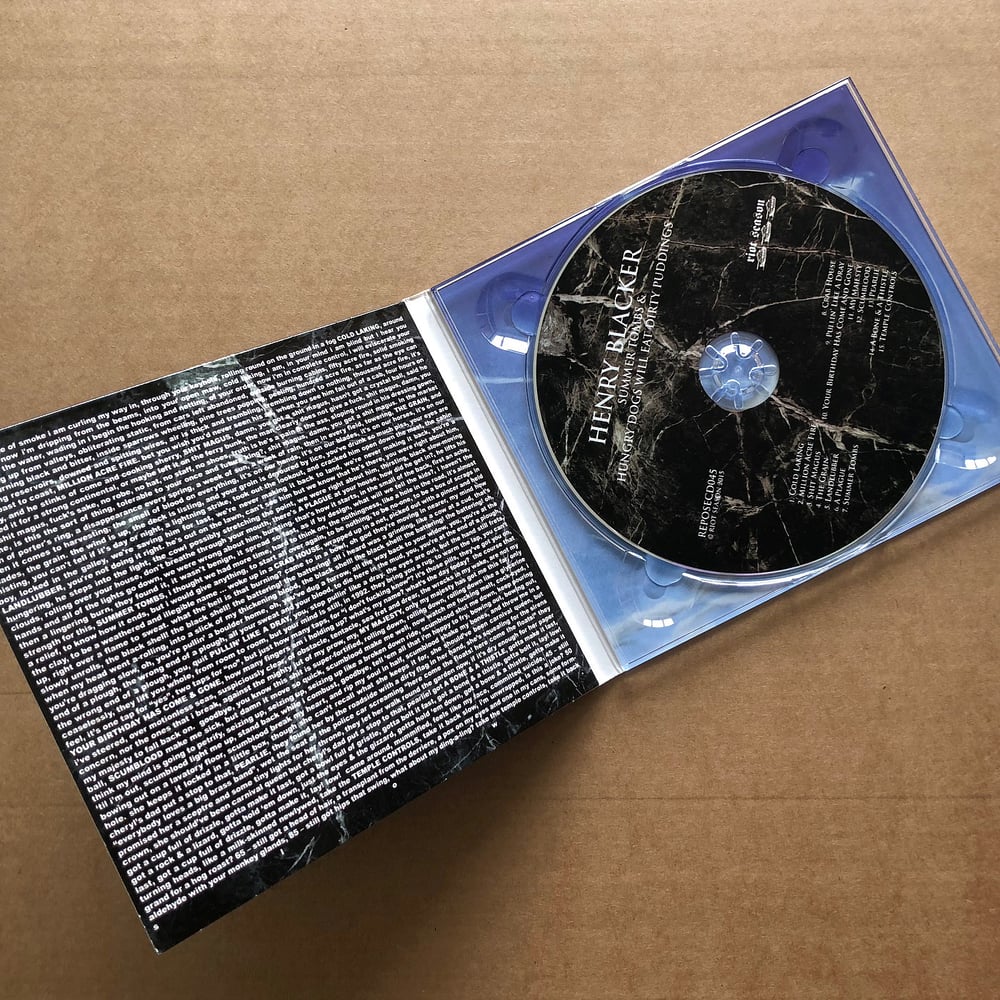 HENRY BLACKER 'Summer Tombs / Hungry Dogs Will Eat Dirty Puddings' CD