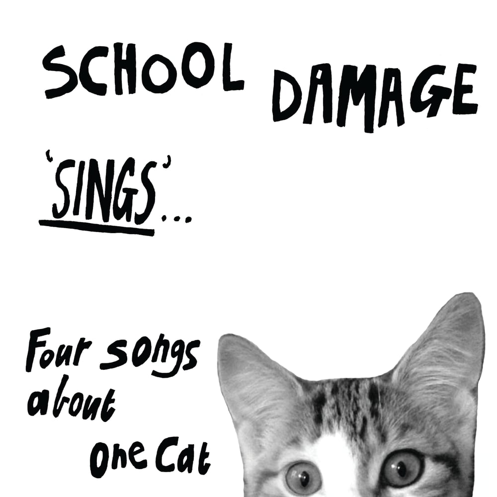 Image of SCHOOL DAMAGE - 'Sings... Four Songs About One Cat'
