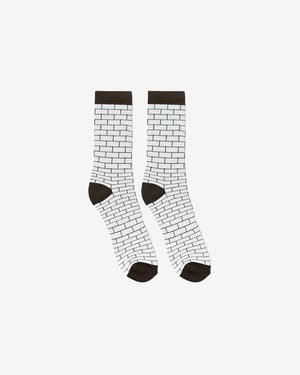 Image of HK Bricks Socks · White