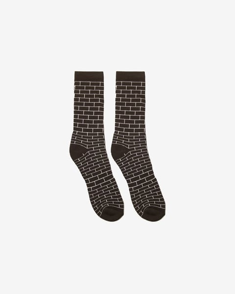 Image of HK Bricks Socks · Black