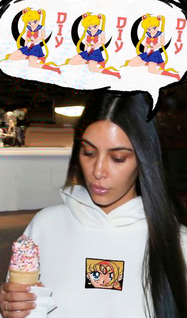 Image of "SAILOR DEATH" PATCH HOODIE