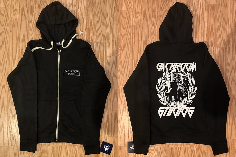 Image of Backroom Zip-Up Hoodie