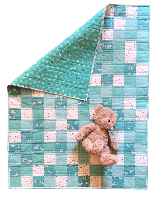 Image of Little Lamb Baby Quilt