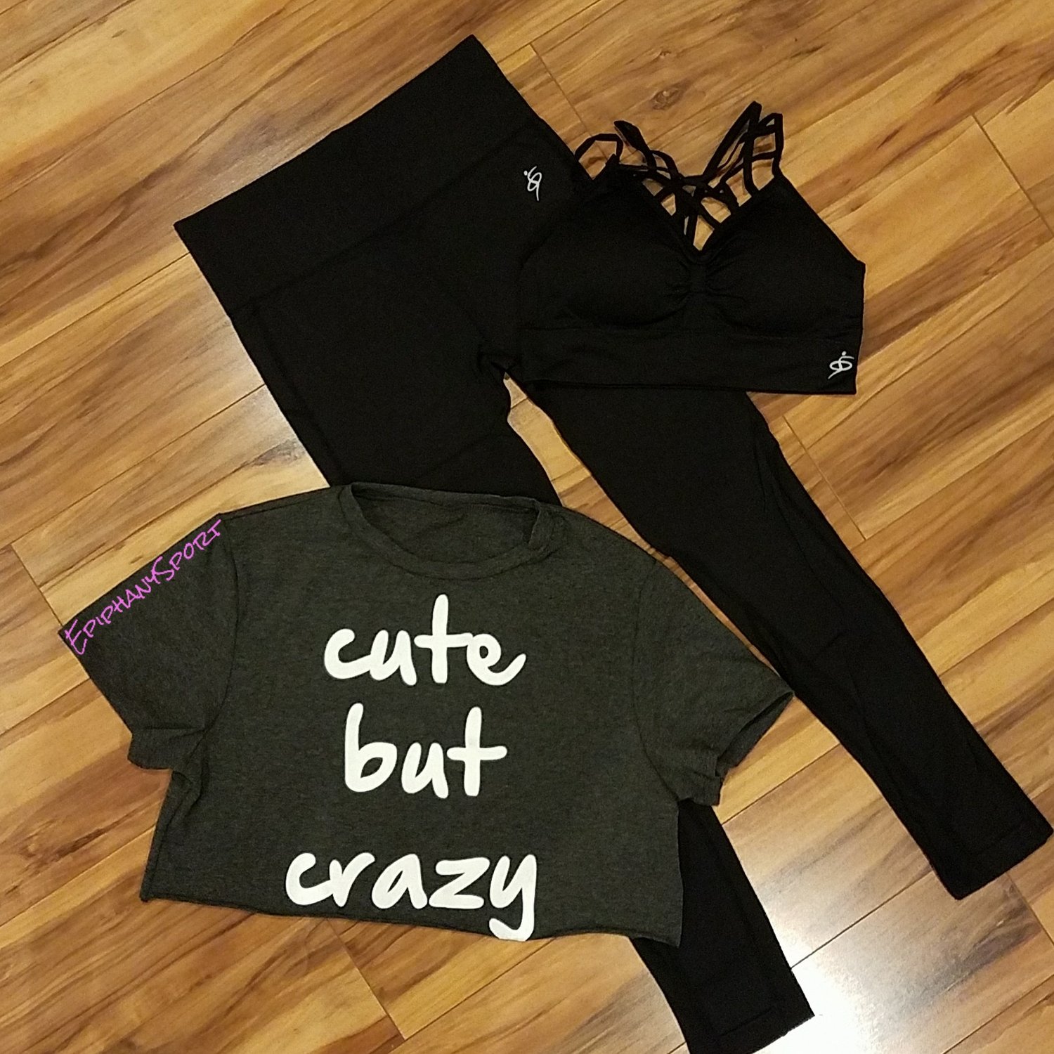 Image of "Cute but Crazy" Crop Top