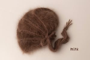 Image of Angora Bonnet - mink/camel