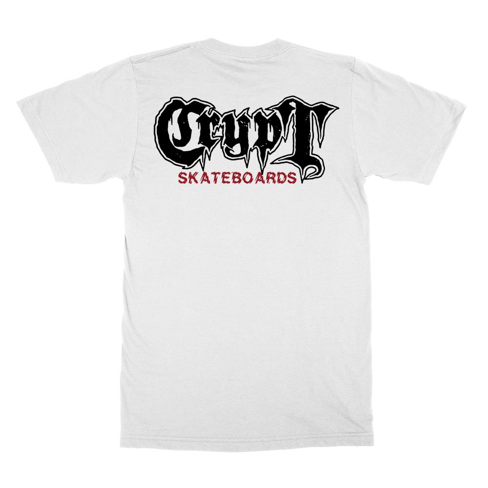 Logo T-Shirt (White) | Crypt