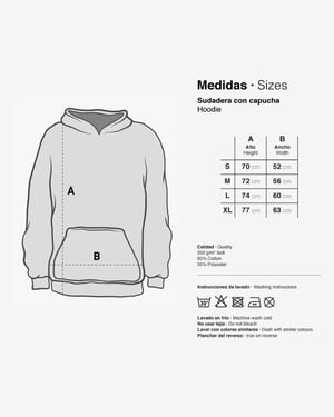 Image of <34EVR by Grito · Grey Hoodie