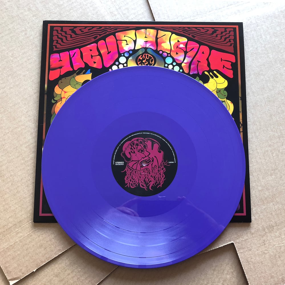 HIBUSHIBIRE 'Freak Out Orgasm!' Purple/Lilac Vinyl LP