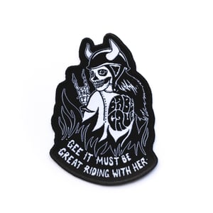 Image of Leader Of The Pack Woven - Patch