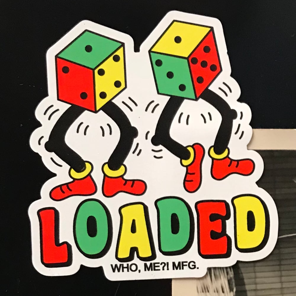 Image of LOADED DICE magnet