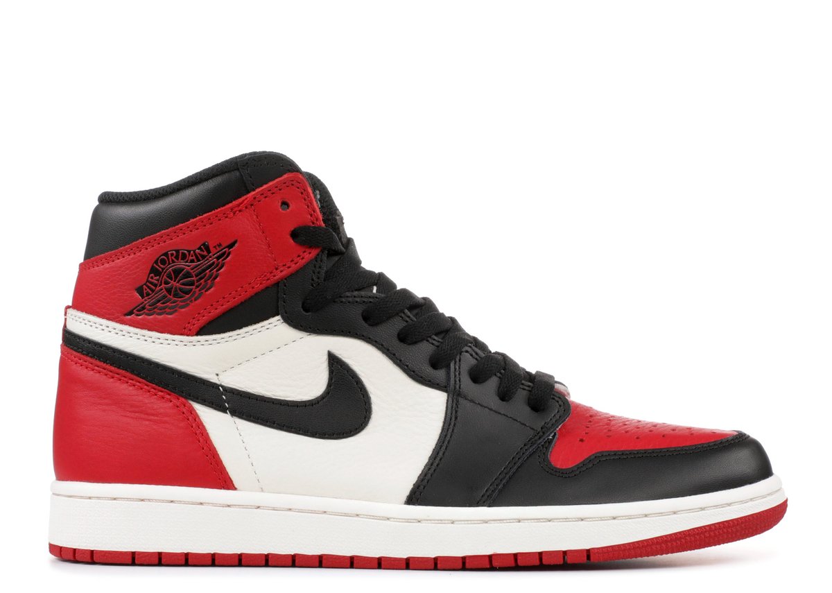 Image of Air Jordan 1 'Bred Toe'