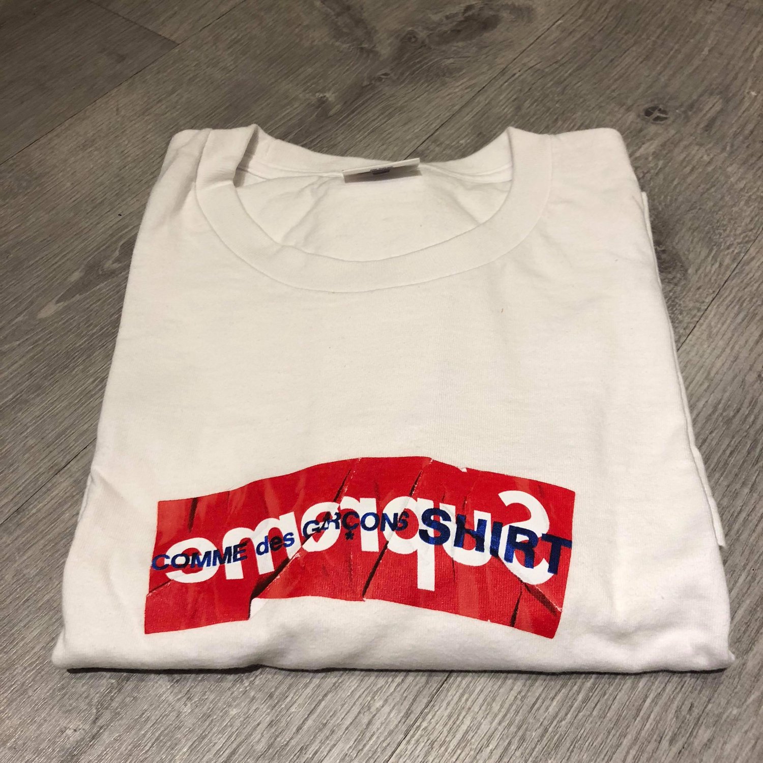 Image of Supreme CDG Box Logo - size XLARGE - DS