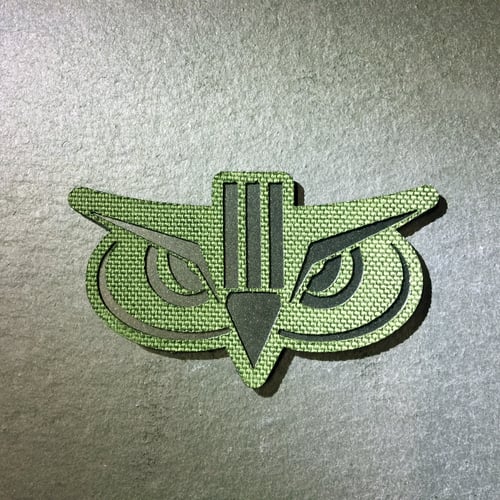 Image of SC[O]UT OWL PATCH - OD GREEN