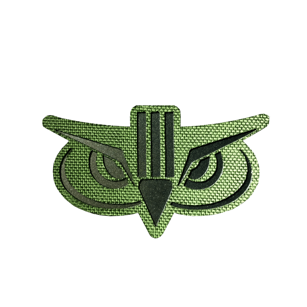 Image of SC[O]UT OWL PATCH - OD GREEN