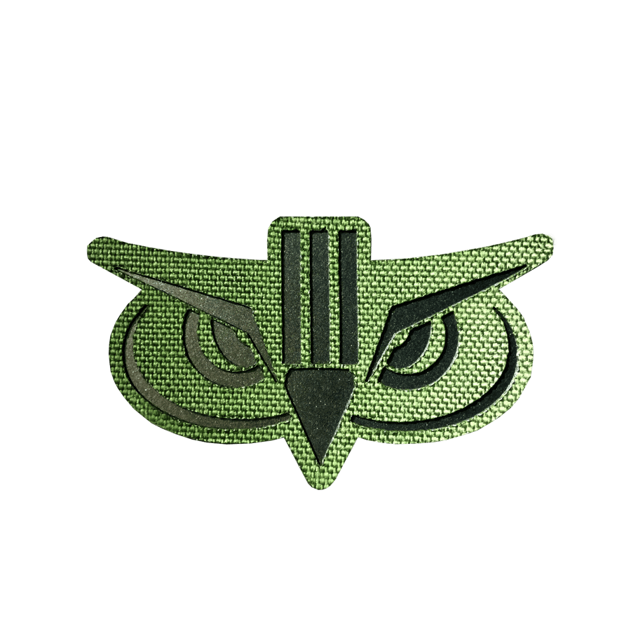 Image of SC[O]UT OWL PATCH - OD GREEN