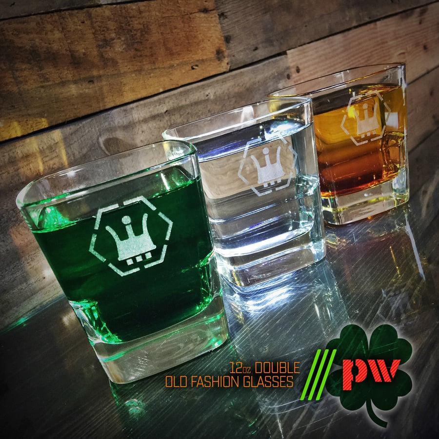 Image of 12oz WHISKEY GLASSES