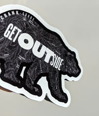 Image 2 of "Get Outside, Bear!" Magnet
