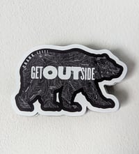 Image 3 of "Get Outside, Bear!" Magnet