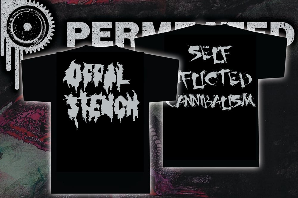 Image of Offal Stench - Self Inflicted Cannibalism - T-Shirt