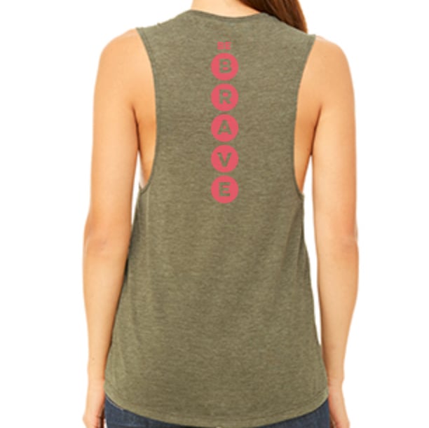 Image of Be Brave Heart Tank