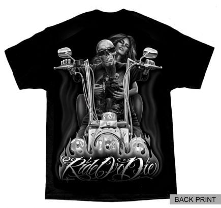 Ride or die shirts