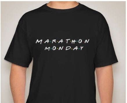 Image of Friends Inspired Marathon Monday T-Shirt