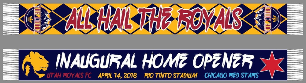 Image of The Court Inaugural home opener scarf