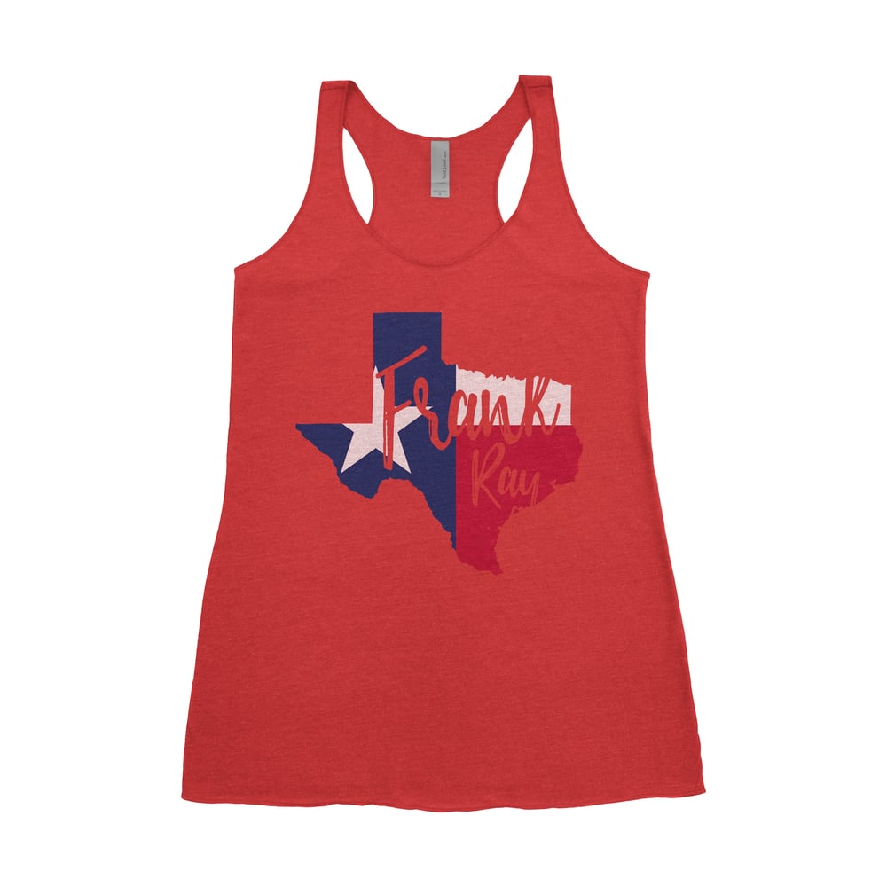 Ladies' Texas Flag Tank-Top | Frank Ray Merch