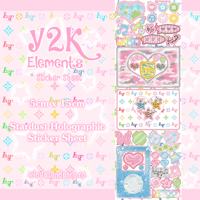 Image 1 of Y2K Elements Sticker Sheet