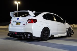 Image of Subaru WRX/STI Carbon Fiber Side Splitter Extensions