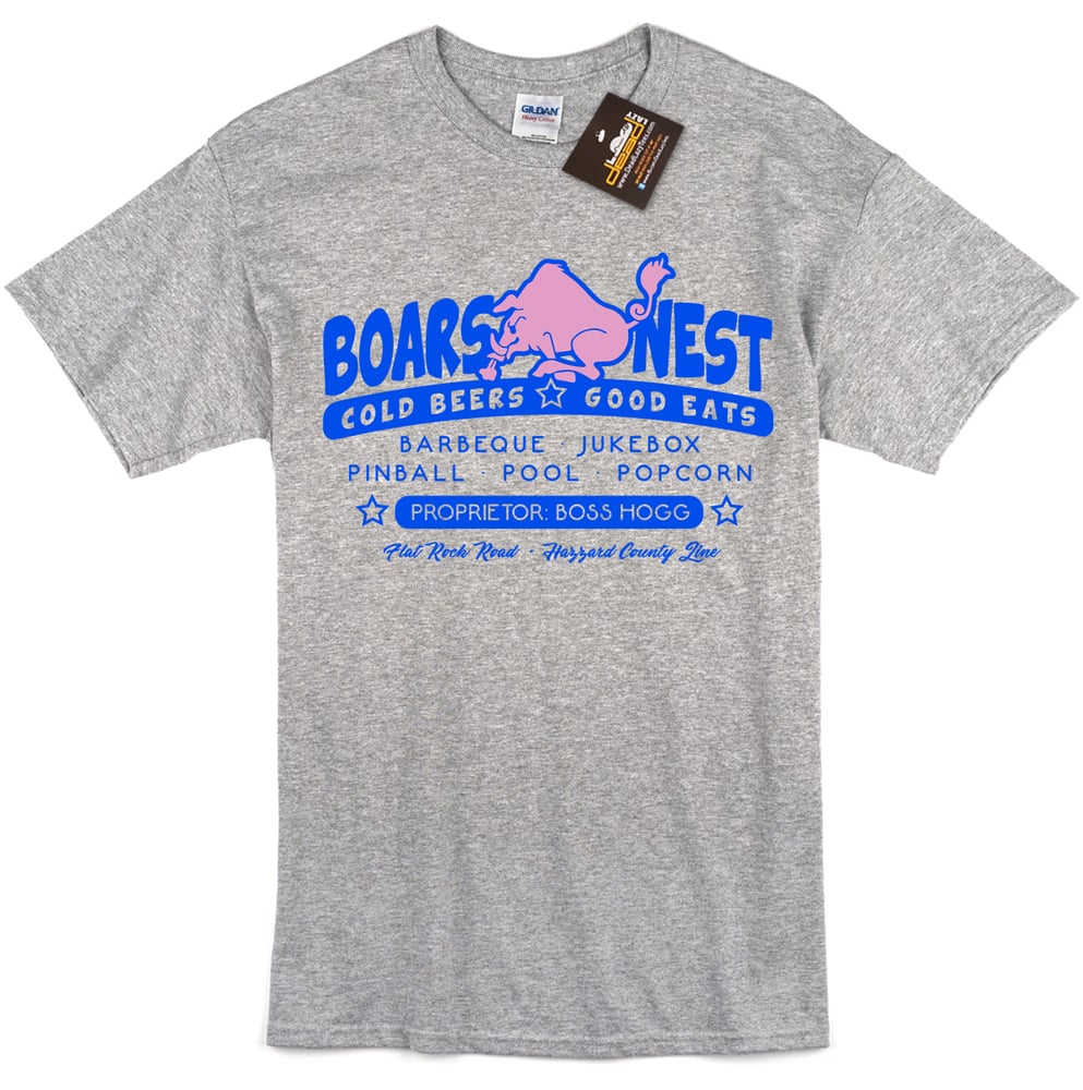 Image of Boars Nest T-shirt - Inspired by The Dukes of Hazzard