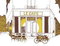 Image 4 of The Café Stop A4 or A3 - By Matthew Burton
