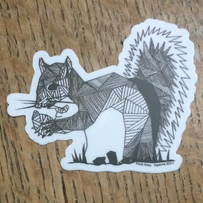 Image of Squirrel Sticker