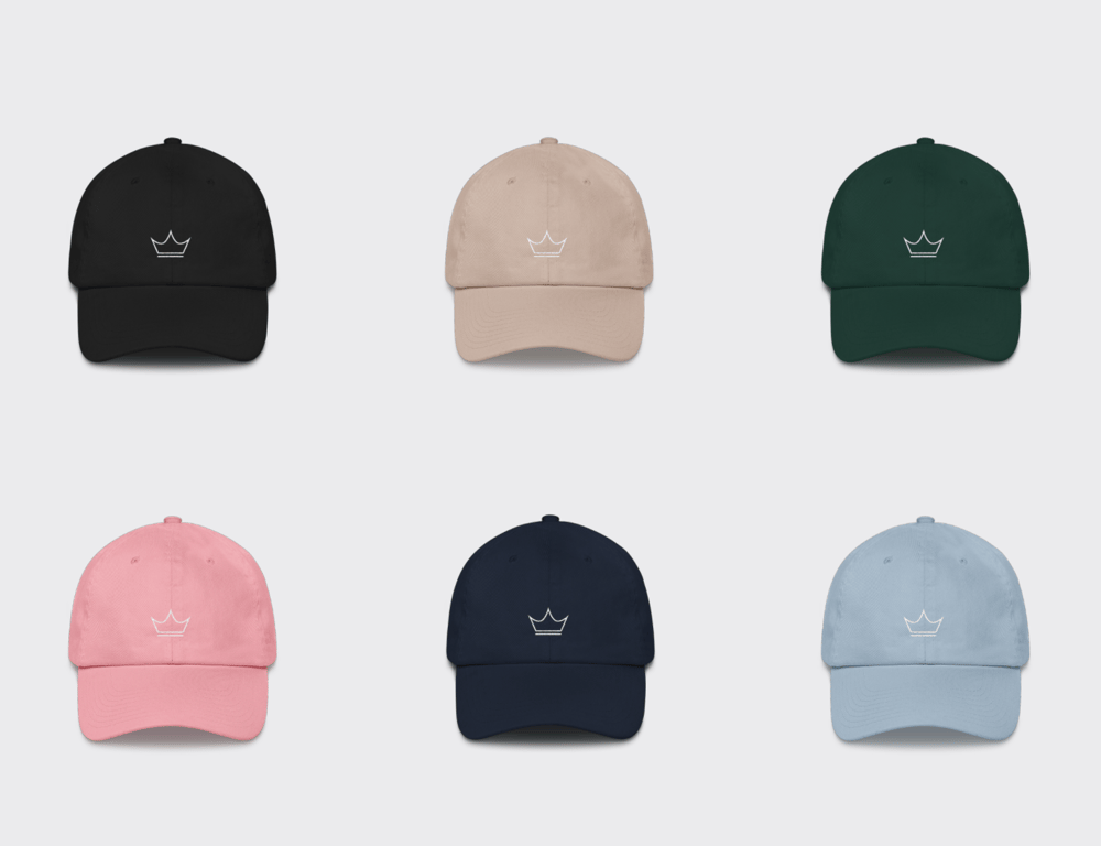 Image of Royalty "Dad Hat", 6 colors