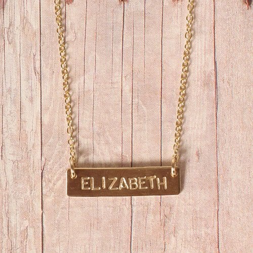 Image of Name Plate Necklace
