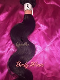 Image 1 of 14' Single Bundle Straight, Body Wave, Natural Wave, or Curly