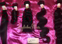 22' Single Bundle Straight, Body Wave, Natural Wave, Curly or Loose Wave