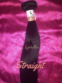 Image 1 of 28' Single Bundle Straight 0r Body Wave Only
