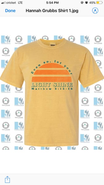 Image of Mission trip shirts!!