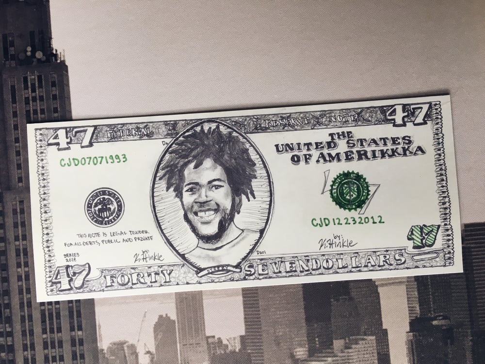 Image of Capital STEEZ $47 bill